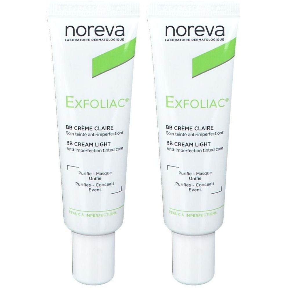 noreva Exfoliac® tinted BB cream light 60 ml