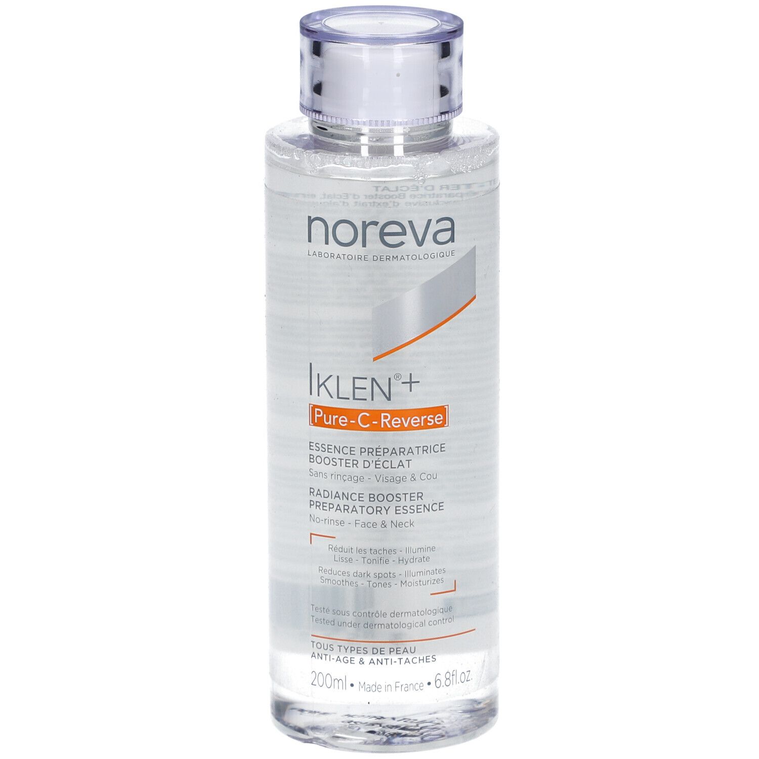 Noreva IKLEN+ Pure-C-Reverse Radiance Booster Preparatory Essence 200 ml