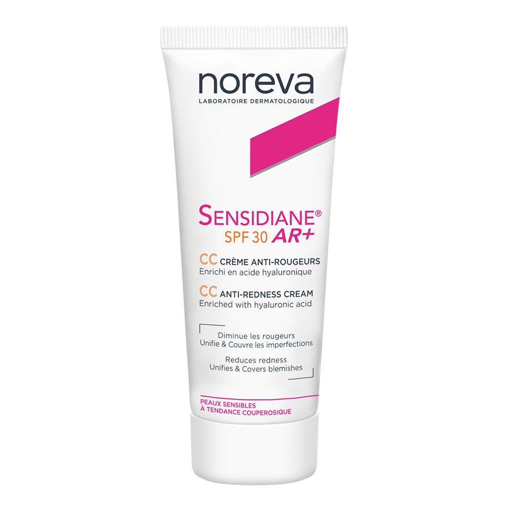 noreva Laboratoires Sensidiane AR+ CC Anti-Redness Cream SPF 30 Light Tint 40 ml