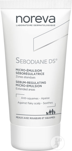 Noreva Sebodiane DS Micro-Emulsion Sebo-Regulating Skin With Redness And Dandruff Tube 30ml
