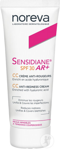 Noreva Sensidiane SPF30 AR+ CC Cream Claire Anti-Redness Sensitive Skin 40ml