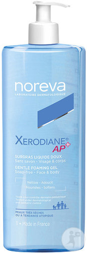 Noreva Xerodiane AP Plus Moisturizing Gel Pump Bottle 1l