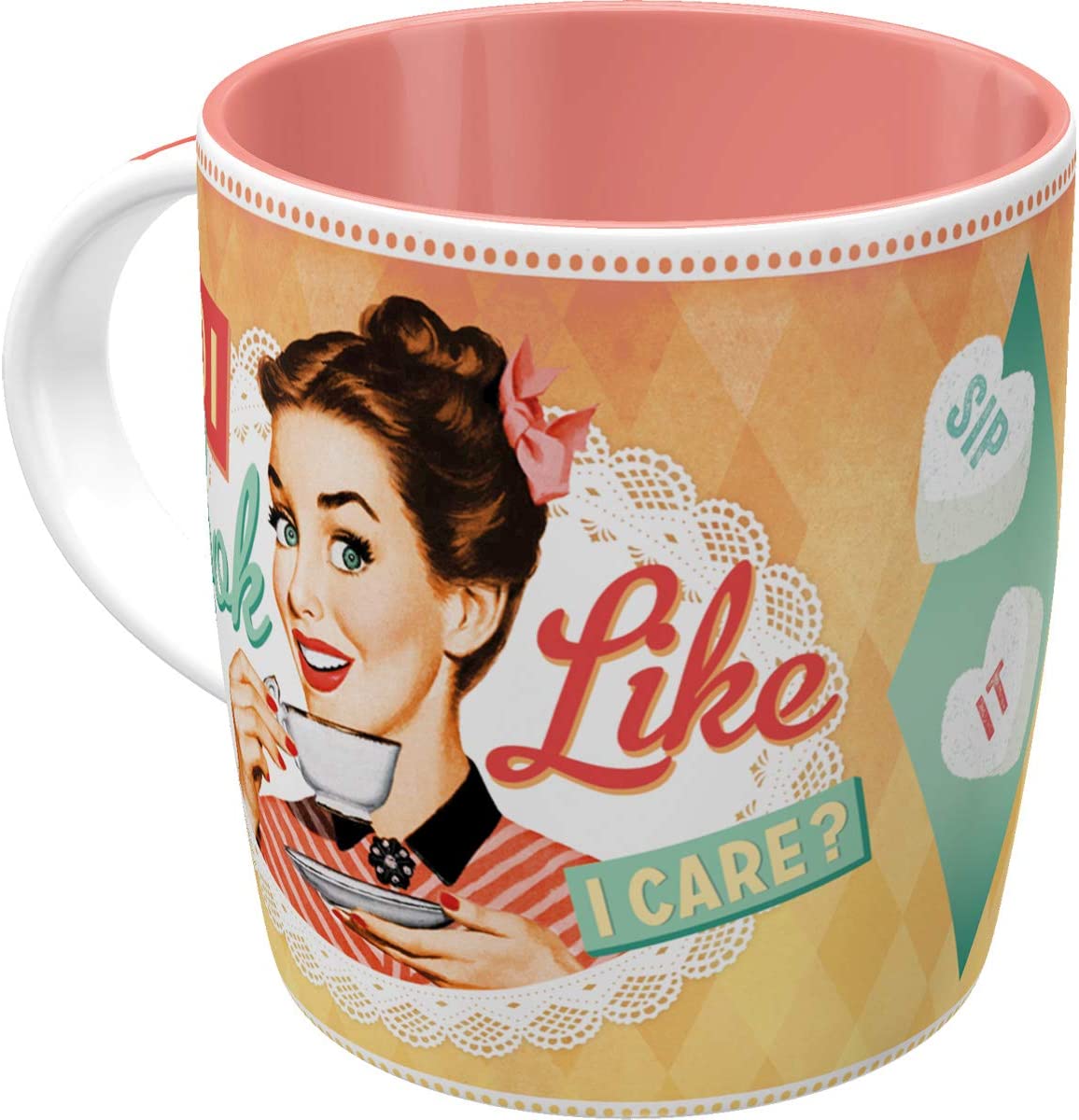 Nostalgic-Art Nostalgic Art 43018 Say it 50 \"s,\" Do I Look Like I Care? \"Mug