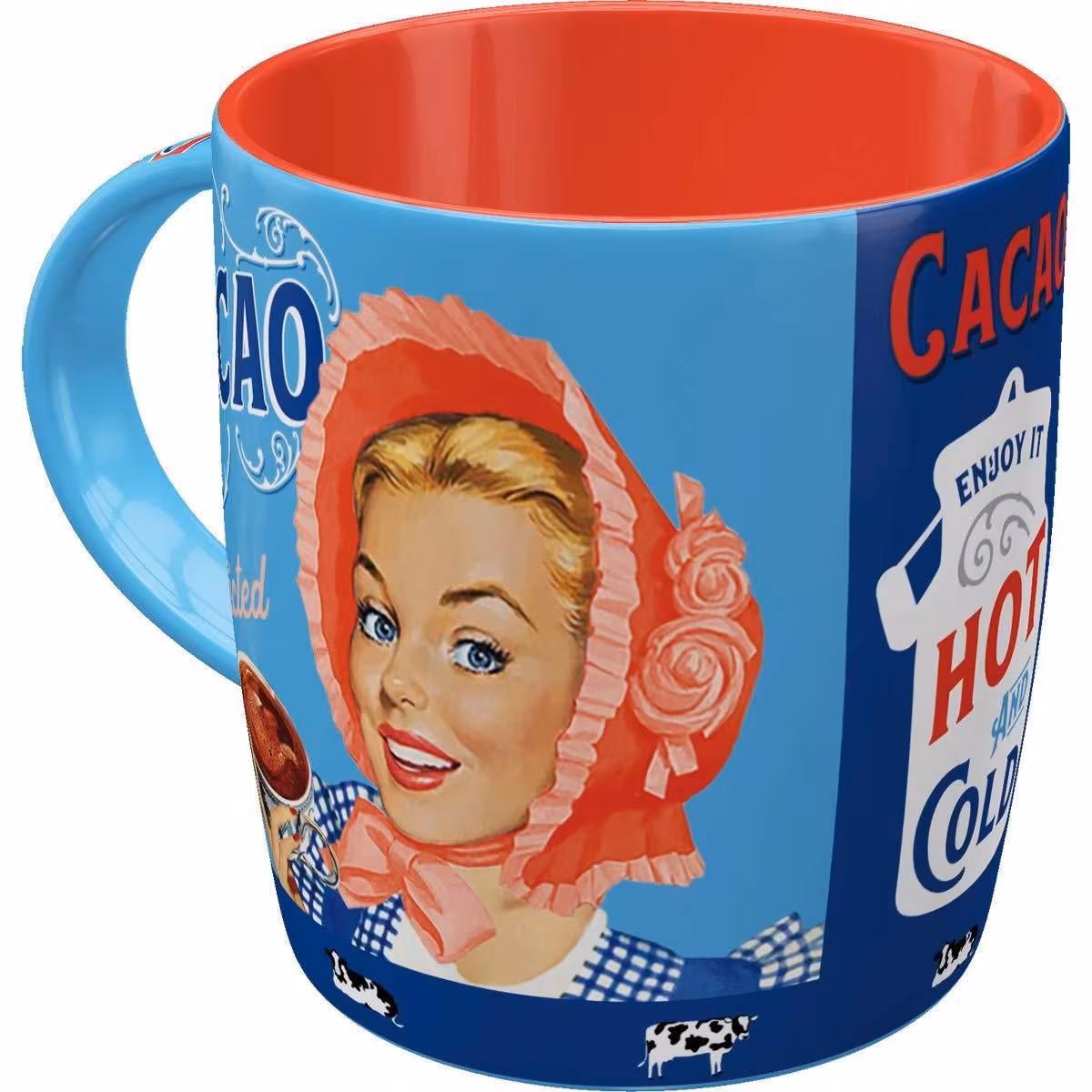 Nostalgic-Art COFFEE CUP 330 ml Say It 50s Cacao Addicted