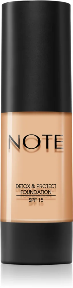 Note Cosmetique Detox & Protect liquid make-up with a matte finish SPF 15 Farbton 02 Natural Beige 30 ml