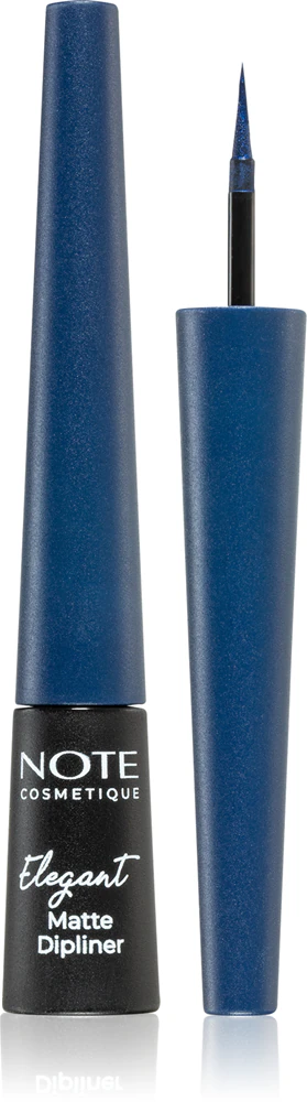 Note Cosmetique Elegant Matte Dipliner Liquid Eyeliner with a Matte Finish