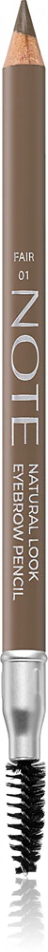 Note Cosmetique Natural Look eyebrow pencil with brush 01 Fair 1,08 g