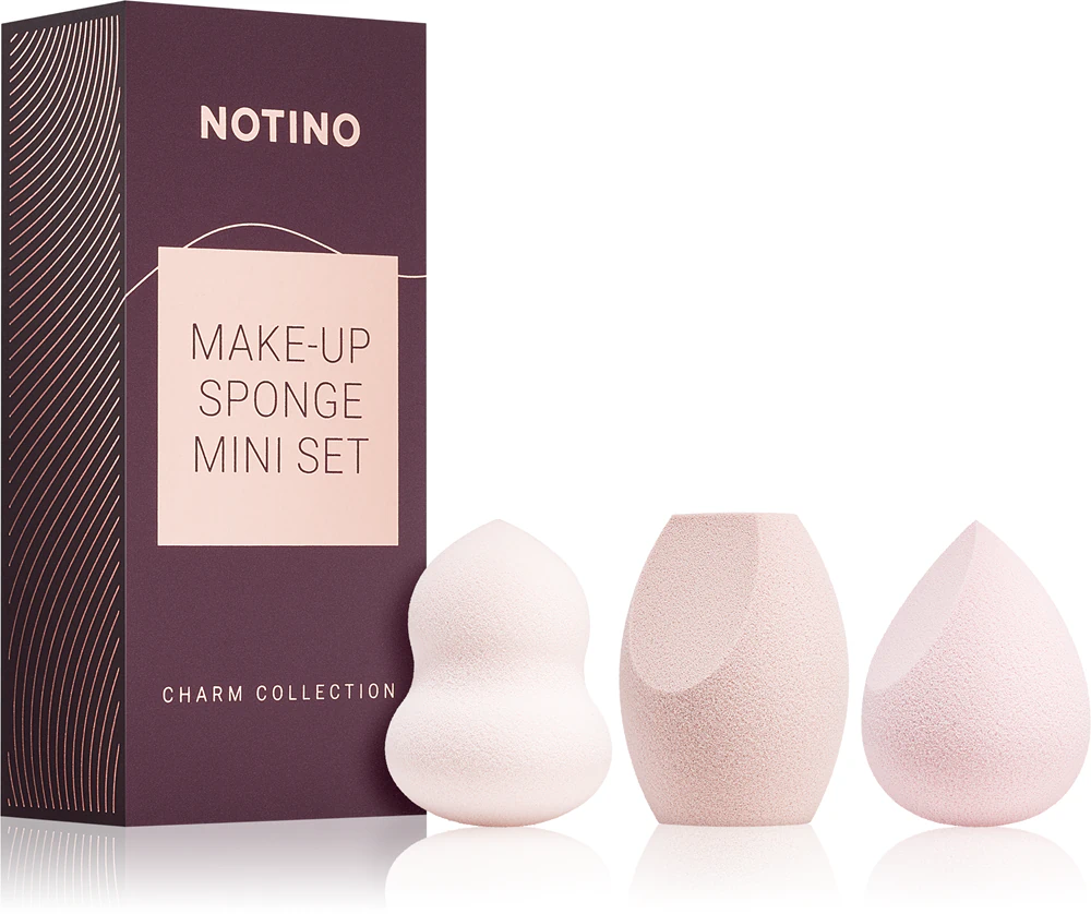 Notino Charm Collection Mini make-up sponge set Set of mini make-up sponges