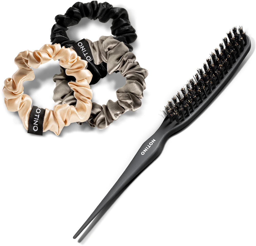 Notino Hair Collection Brush for hair volume with boar bristles