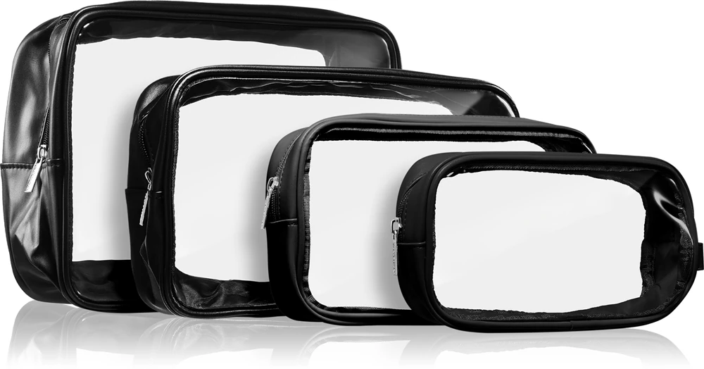 Notino Travel Collection Cosmetic bag cosmetic travel set Black