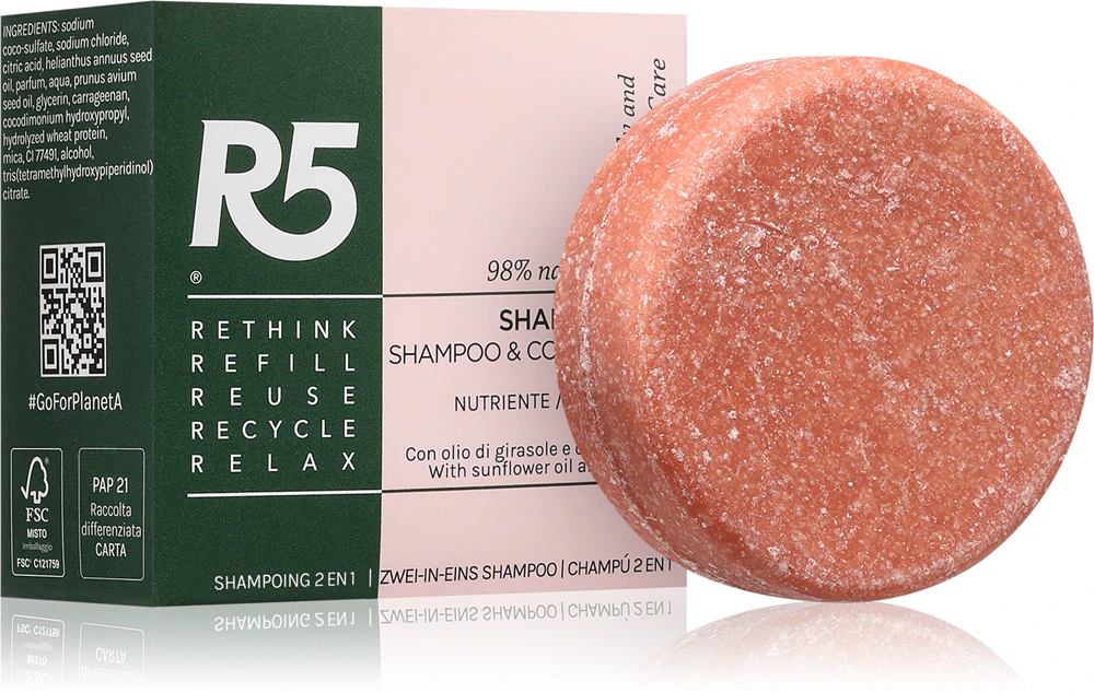 Nourishing 2 in 1 solid with nutritious effect