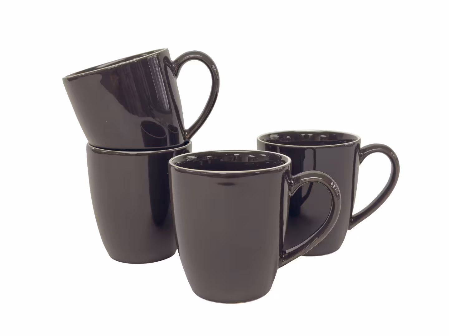 Novel COFFEE MUG SET Bastia mocha 4-piece
