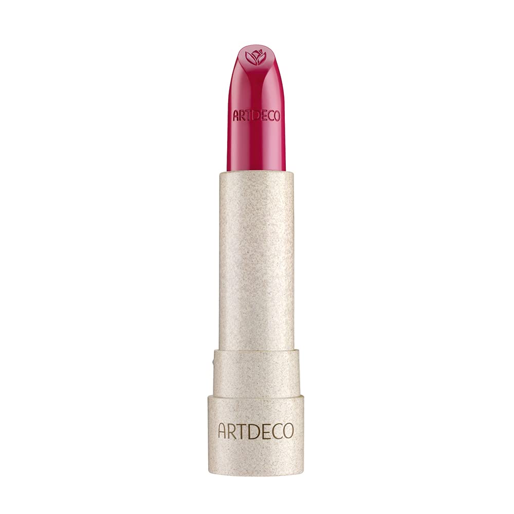 ARTDECO Natural Cream Lipstick - Subtle Shiny Lipstick Suitable for Sensitive Lips - 1 x 4 g, ‎682 raspberry