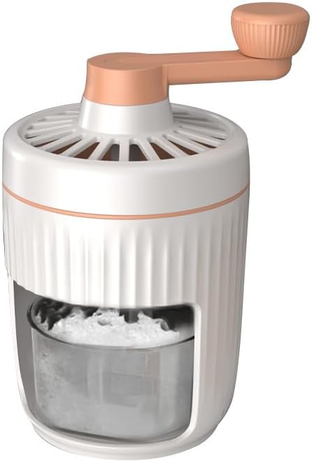 Hand Tailored Ice Razor, Manual Ice Crusher, Portable Ice Crusher with Hand Camper, Transparent Ice Crusher, Bar, Kitchen, Iced Drinking Accessories, BPA Free