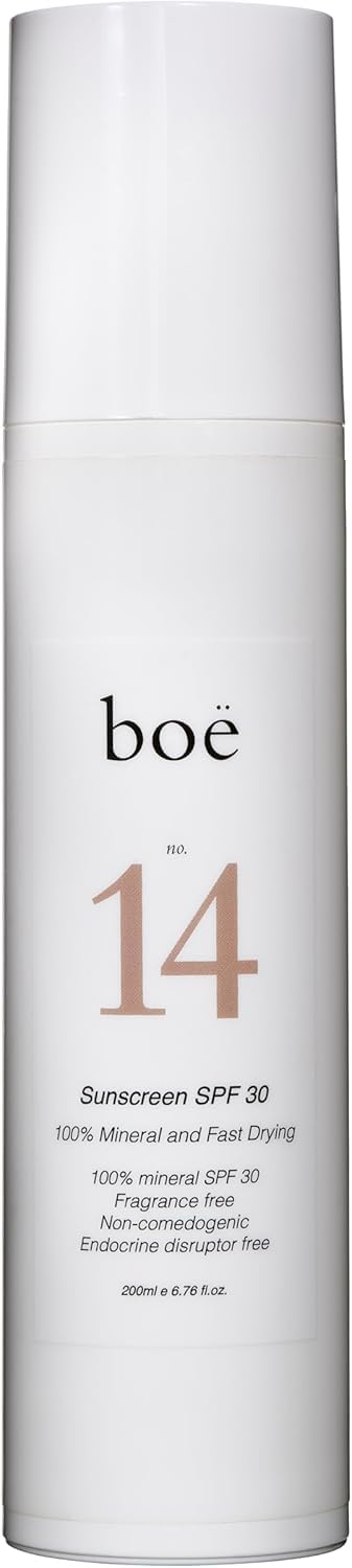 Sun Lotion SPF 30 Boë No. 14 Sun Protection, Body Moisture and Instant UVA and UVB Protection, Defense Sun Protection for All Skin Types | Moisturizing Lotion - 200ml