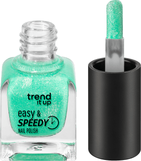 trend !t up Nailack Easy & Speedy Nail Polish Green 185, 6 ml