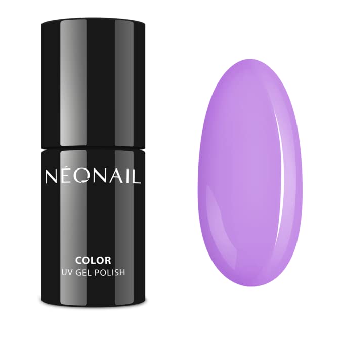 NEONAIL Purple Pink UV Nail Polish 7.2 ml Plumeria Scent UV LED 4811-7, ‎plumeria