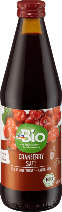 dmBio Mother's juice, Cranberry juice, 330 ml