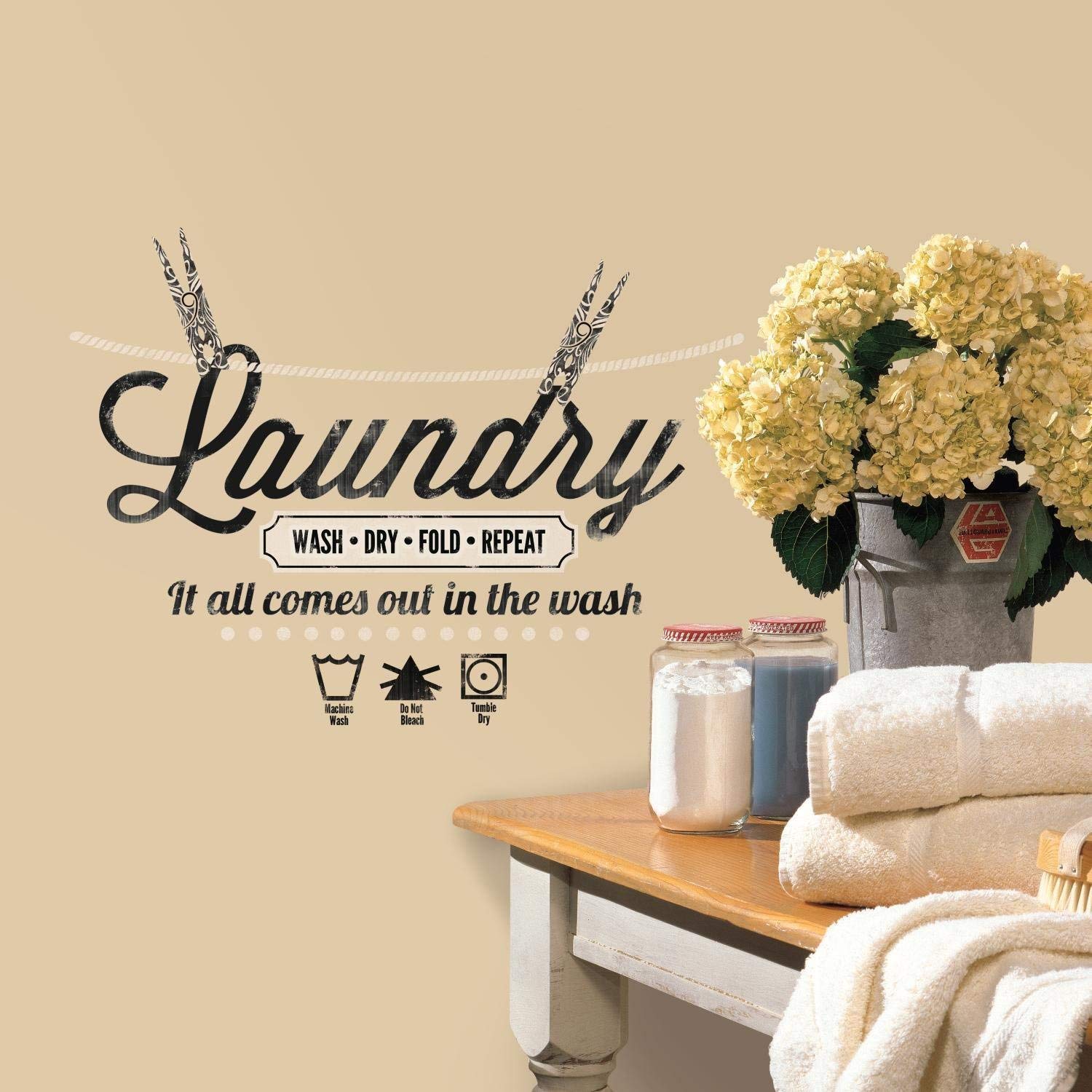 Roommates 54131 Lettering Laundry