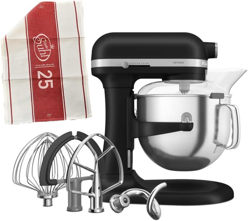 Kitchenaid Artisan 5KSM70SHXEBM FOOD Processor 6.6 L Matt Black