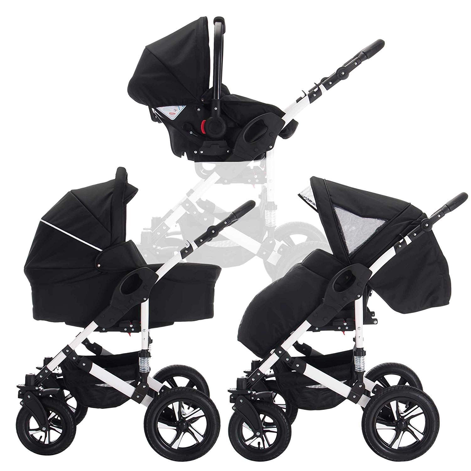 Bebebi Florida 3 In 1 Combi Pushchair