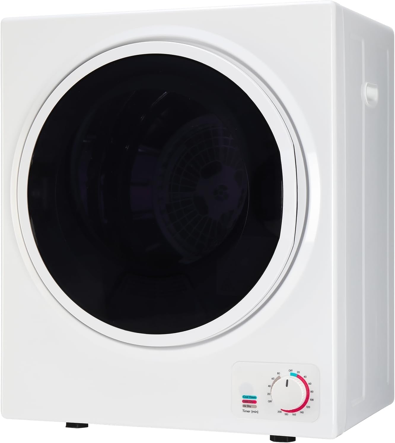 LEADZM Mini Tumble Dryer Electric Dryer Exhaust Dryer 2.5 kg, 33 L, 850 W, 3 Drying Modes
