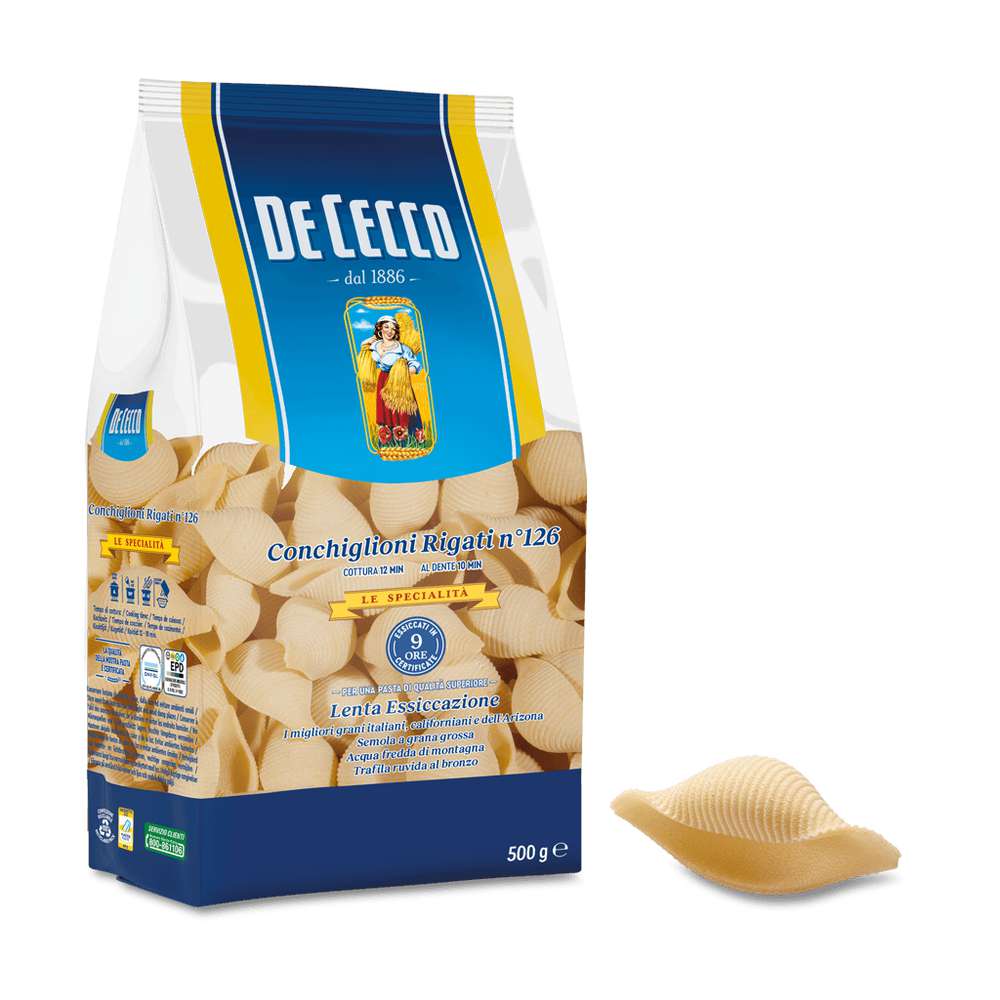 De Cecco Pasta, Conchiglioni Rigati