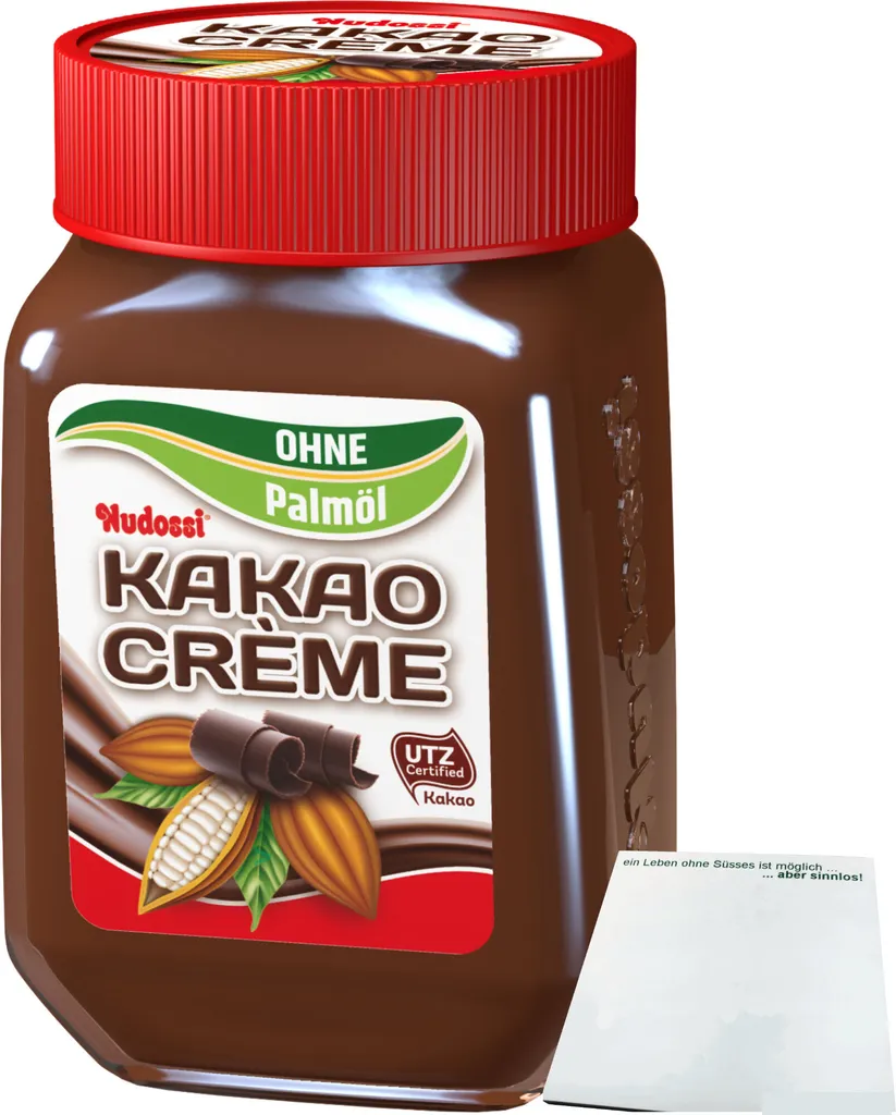 Nudossi Cocoa Cream without Palm Oil (300g Jar) + usy Block