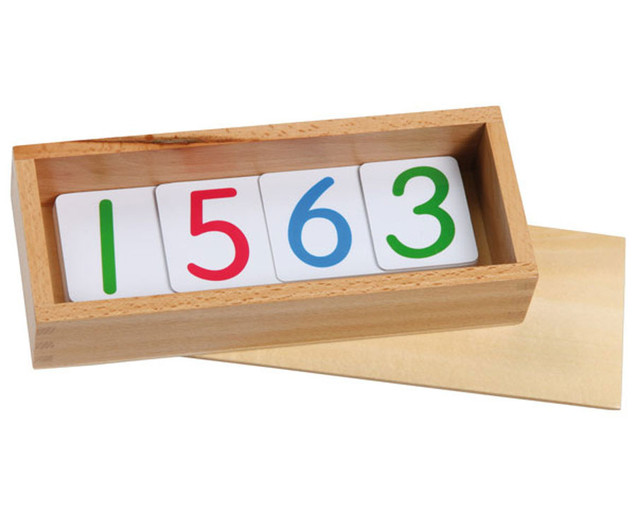 Betzold Large Plastic Number Cards