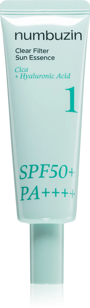 Numbuzin No. 1 Clear Filter Sun Essence brightening essence with soothing effect