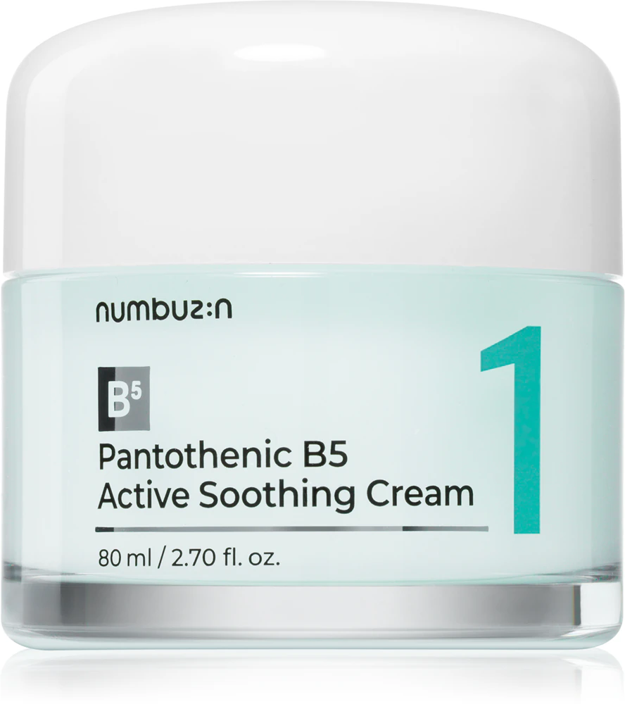 Numbuzin No. 1 Pantothenic B5 Active Soothing Cream soothing face cream with moisturizing effect