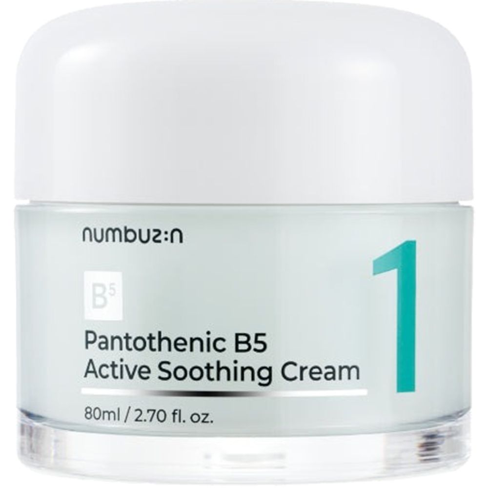 NUMBUZIN No.1 Pantothenic B5 Active Soothing Face Cream 80 ml
