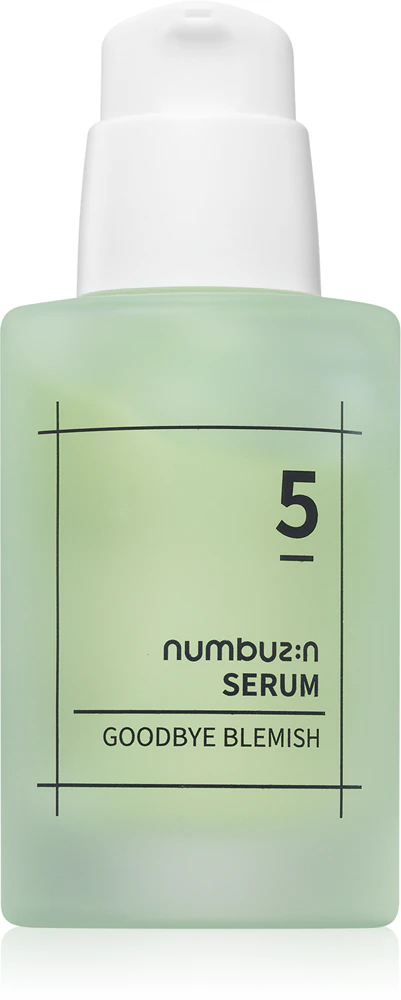 Numbuzin No. 5 Goodbye Blemish Serum intensive revitalizing serum against skin imperfections