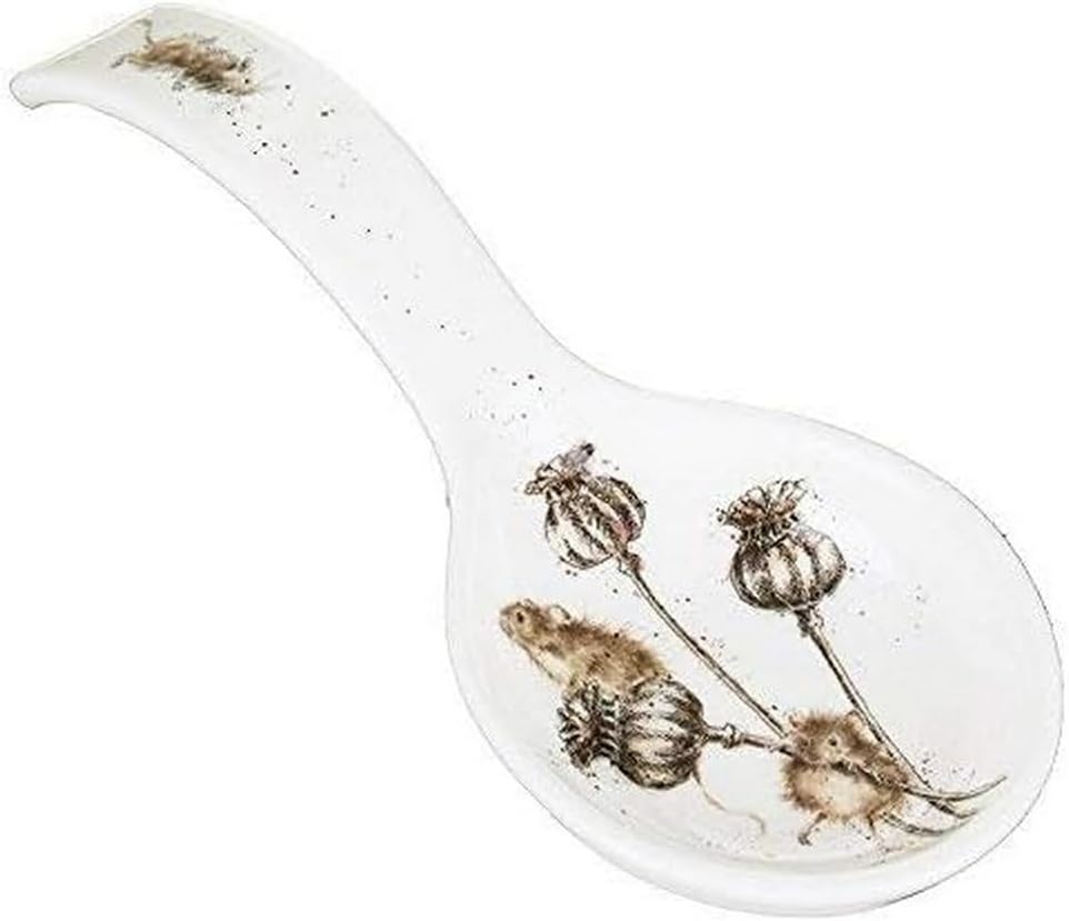 Portmeirion Wrendale by Royal Worcester Spoon Rest, Multi-Colour