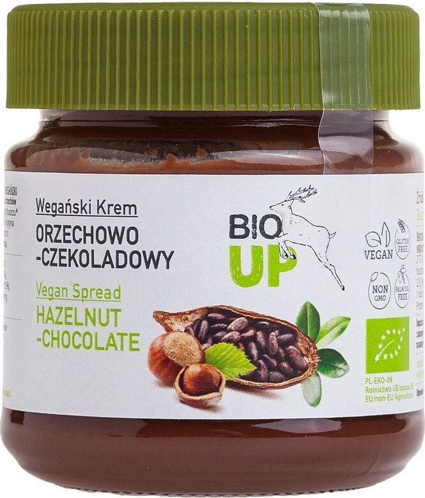 me gusta nut and chocolate spread, gluten-free, 190 g - ME GUSTO UP)