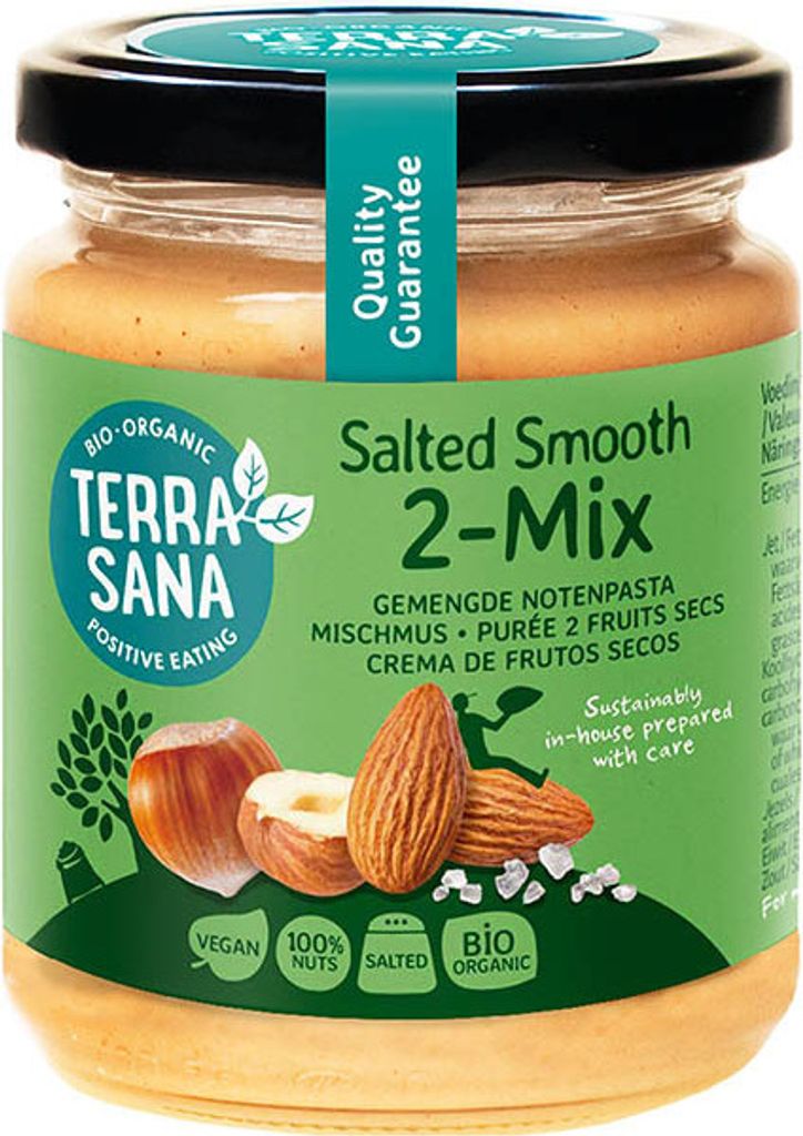 Nut Cream Mix (2 Nuts) Salt 250 g - TERRASANA