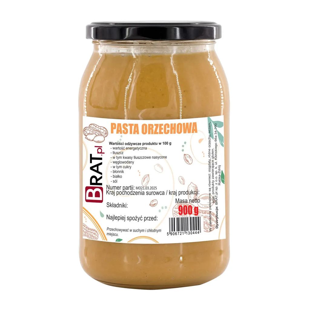 BRAT.PL Nut paste 900g