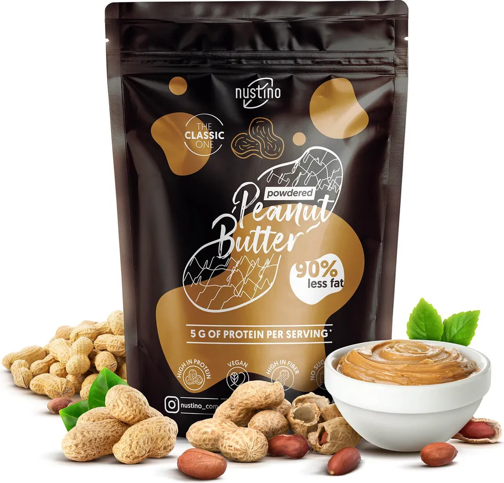 Nustino Peanut Butter Powder Classic 400g – Protein Peanut Butter without Sugar