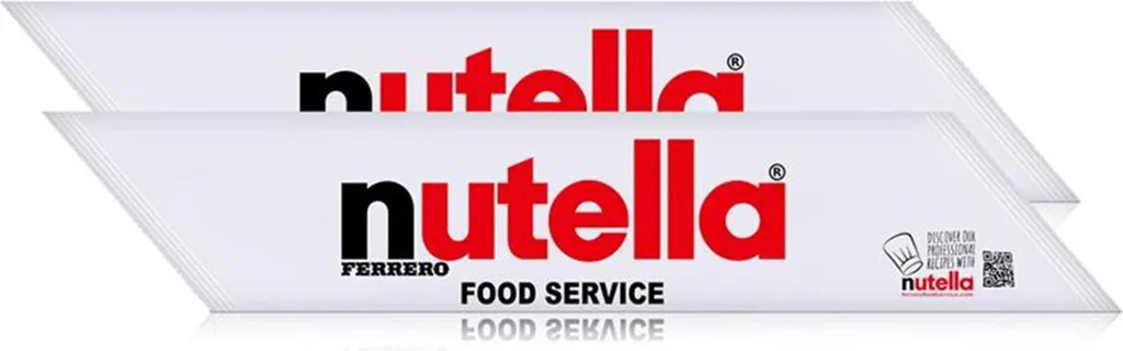 Ferrero Nutella Food Service Piping Bag 1kg - For decorating - Nut-Nougat (2-pack)