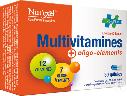 Restaxil NutExel Multivitamins & Trace Elements 30 Capsules
