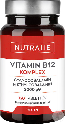 Restaxil Nutralie Vitamin B12 Complex 2000mcg 120 Tablets