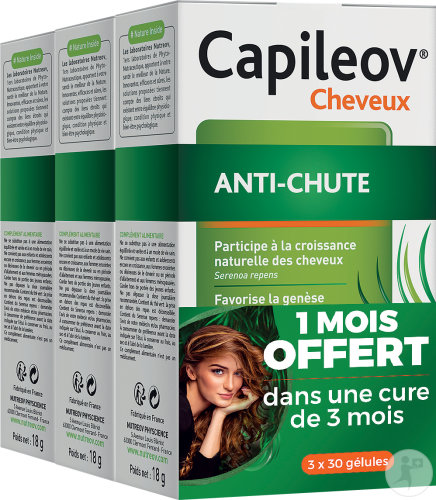 Nutreov Capileov Anti Hair Loss Tripack 3x30 capsules