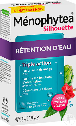 Nutreov Menophytea Silhouette Fluid Retention 60 Tablets