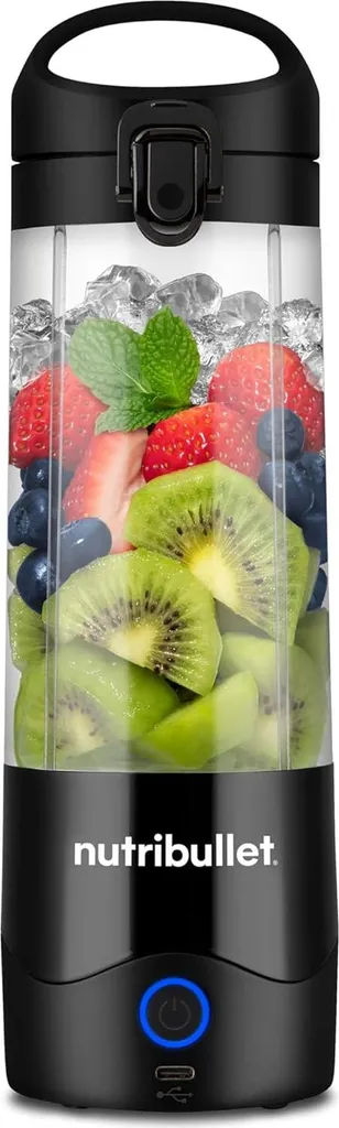 NutriBullet NBP003B Portable Smoothie Maker, black, 475ml 0C22300092