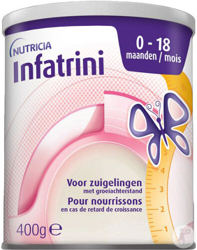 Nutricia Infatrini powder 0-18 months pot 400g
