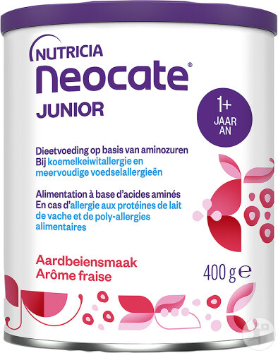 Nutricia Neocate Junior 1+ strawberry can 400g
