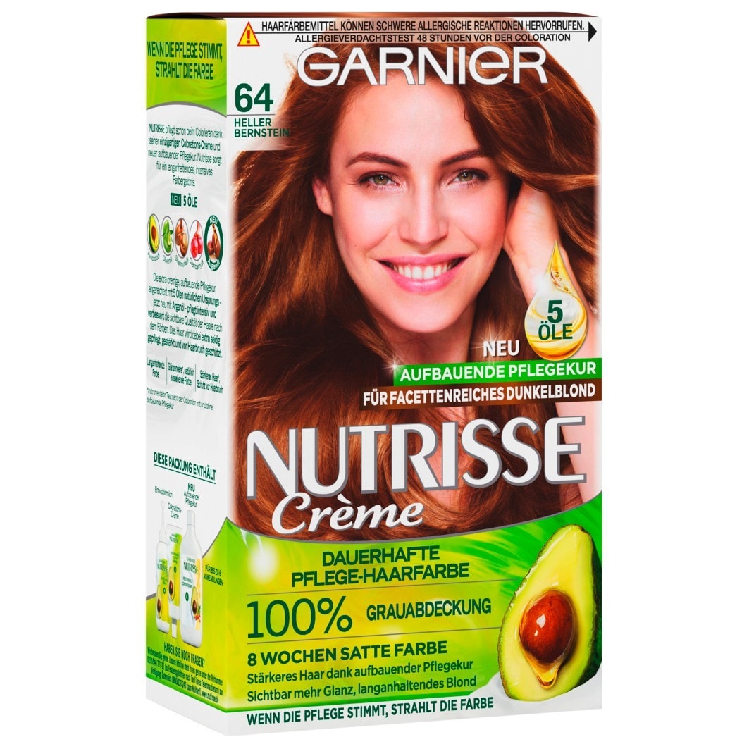 Garnier Nutrisse cream, 1 Stück Nr. 6.41 - Heller Bernstein