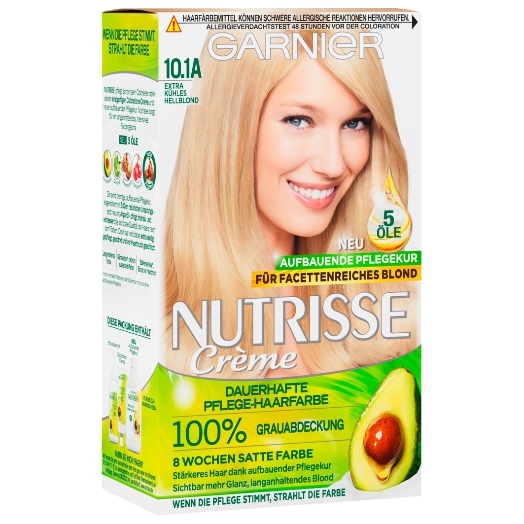 Garnier Nutrisse cream, 1 Stück 10.1 - Extra Kühles Hellblond