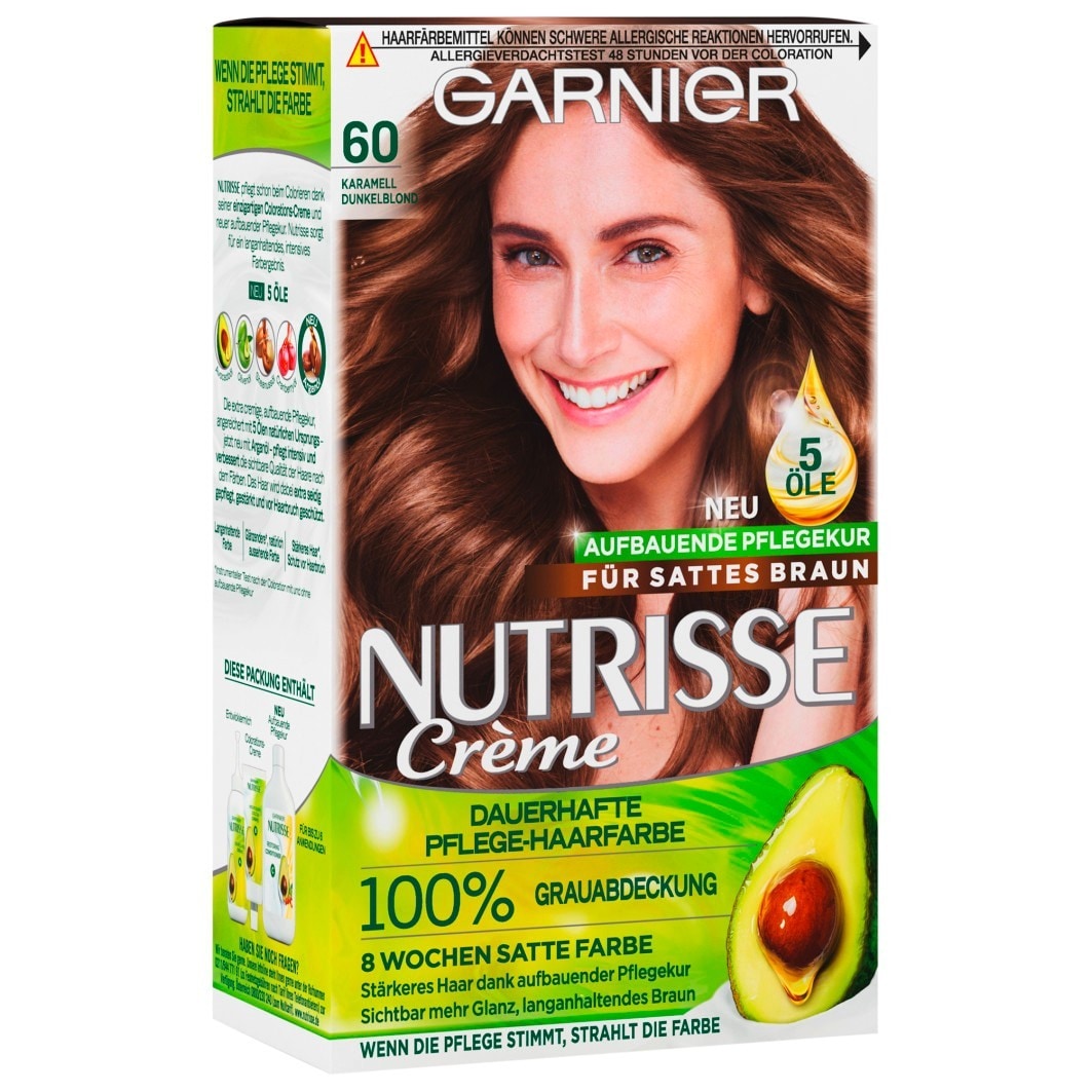 Garnier Nutrisse cream, 1 Stück Nr. 60 - Karamel