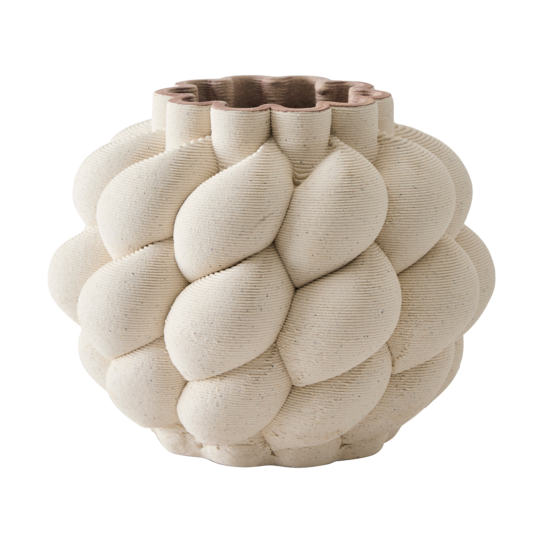 tell-me-more Nuvola Vase, White